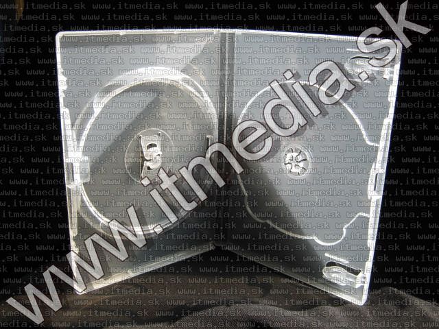 Image of AMARAY DVD Case ***DOUBLE*** CLEAR *booklet* AMA02325KA (IT6938)