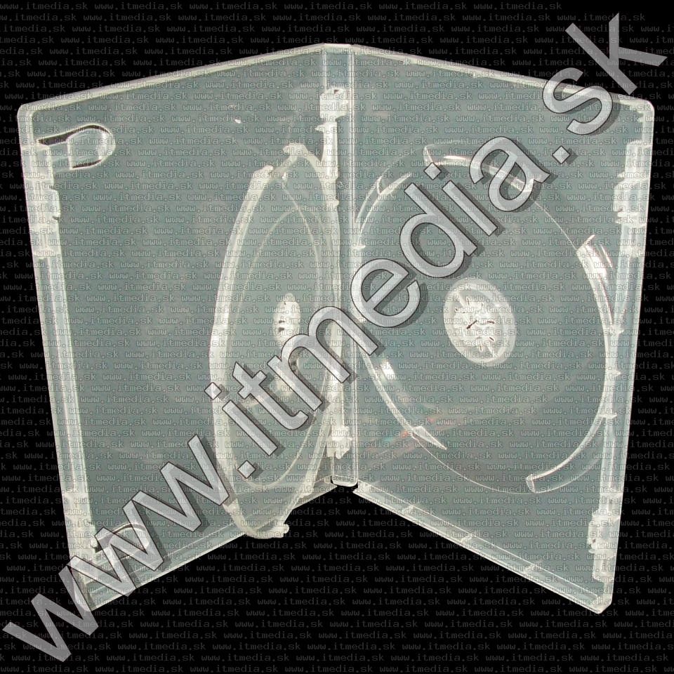 Image of Elite DVD Case Clear, 3-disc, 14mm (IT11428)