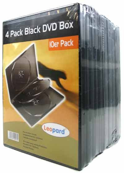 Image of DVD Case Normal, 4-disc *leopard* (IT4360)