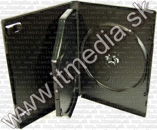 Image of Nexpak M-lock DVD Case Black, 3-disc, 14mm (IT3504)