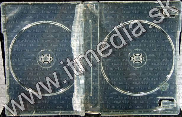 Image of Nexpak M-lock DVD Case Clear, **3-disc, 26mm** (IT3506)