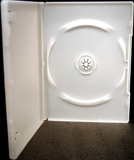 Image of DVD Case, Normal, Semi-Transparent Milky (IT3258)