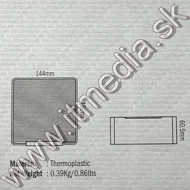 Image of AVEC Design CD holder with Lumen Sleeve 28-disc White (IT8029)