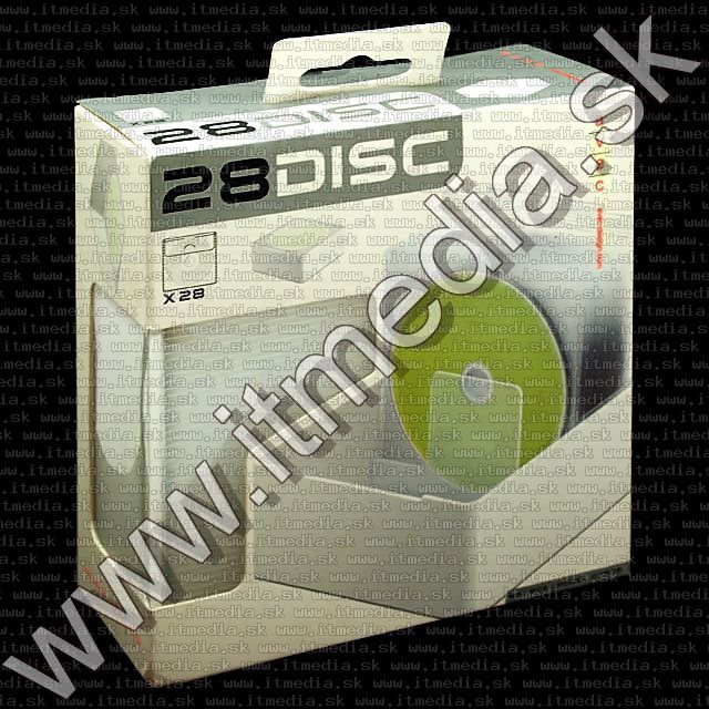 Image of AVEC Design CD holder with Lumen Sleeve 28-disc White (IT8029)