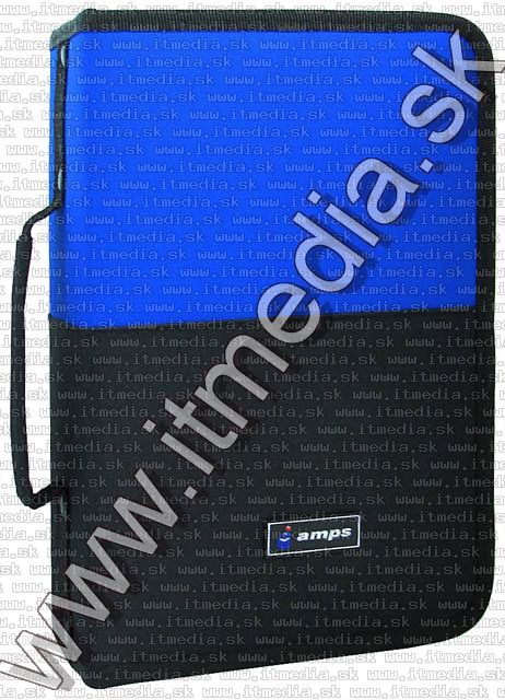 Image of AMPS CD Wallet 120 pcs Black-Blue (IT5410)