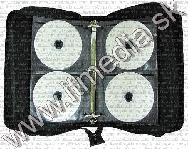 Image of AMPS CD Wallet 120 pcs Black-Blue (IT5410)