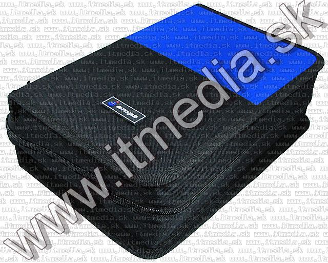 Image of AMPS CD Wallet 120 pcs Black-Blue (IT5410)