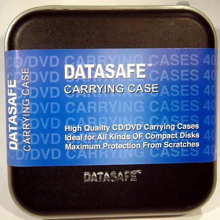Image of Datasafe 40pcs CD Wallet Hardtop *Black* (IT3194)