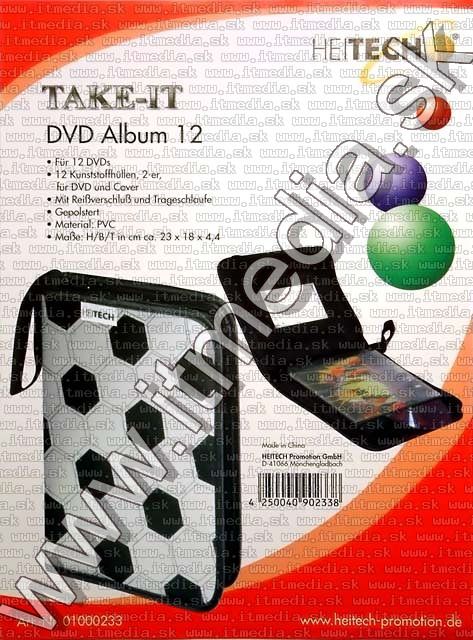 Image of Heitech Take-It DVD Album *Soccer* 12 pcs (IT4509)