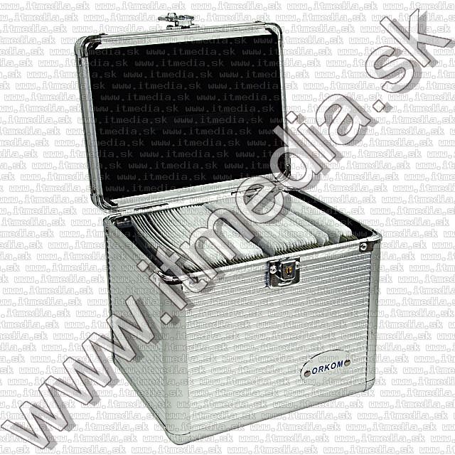 Image of Aluminium 100 pcs CD Box *info (IT7299)