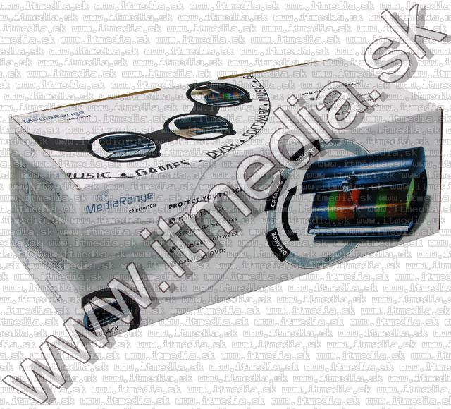 Image of Mediarange 100 pcs CD/DVD Selector (IT7025)