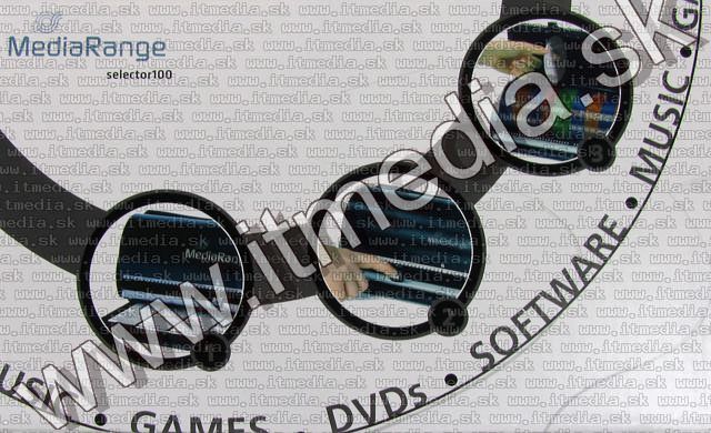 Image of Mediarange 100 pcs CD/DVD Selector (IT7025)
