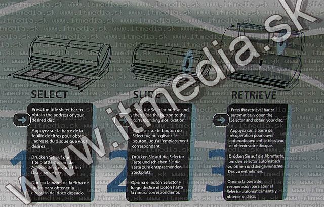 Image of Mediarange 100 pcs CD/DVD Selector (IT7025)