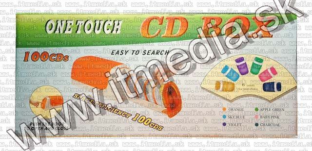 Image of 100 pcs CD organizer, Train (IT4878)