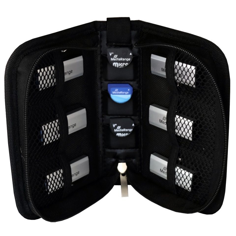 Mediarange Pendrive Wallet (6 USB + 3 SD) (IT12143) Image of Mediarange Pendrive Wallet (6 USB + 3 SD) (IT12143)