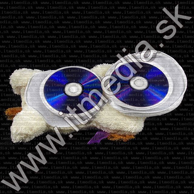 Image of Plüss kutyalány CD tartó mappa (és gyerekjáték) (IT4533)