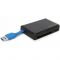 Omega USB 3.0 UHS-I SDXC CF Memória kártya író/olvasó [42848] !info  (IT13078)