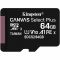 Kingston microSD-XC 64GB Class10 UHS-I U1 A1 (100R/10W) Canvas Select Plus (IT14736)