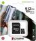 Kingston microSD-XC 512GB Class10 UHS-I U3 V30 A1 + adapter (100R/30W) Canvas Select Plus (IT14735)