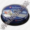 Olcsó Verbatim BluRay BD-R 6x (25GB) 10cake Fullprint LTH (43751) (IT7878)
