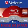 Olcsó Verbatim BD-RE 2x Rewritable (50GB) BluRay Normaljc (43760) (JAPAN) (IT12400)