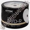 Olcsó TDK DVD-R 16x **50cake** Printable (IT5215)