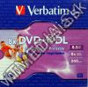 Olcsó Verbatim DVD+R Double Layer 8x NormalJC **Fullprint** (IT5649)