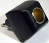 Olcsó IT Media *mini* DC adaptor 220v - 12v cigarlighter 550mA (IT4142)