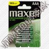 Olcsó Maxell Ni-Mh akku HR03 4x 900 mAh AAA (IT7724)