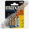Olcsó Maxell battery ALKALINE 6xAAA LR03 (IT4873)