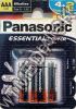 Olcsó Panasonic battery ALKALINE 6xAAA (4+2) LR03 (IT4421)