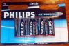 Olcsó PHILIPS *ExtremeLife* Alkaline Battery 4x LR14 (IT5790)