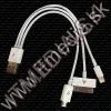 Olcsó USB Kombinált okostelefon kábel iPhone 4/5 és microUSB (IT9251)