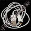 Olcsó Apple iPhone5G GOLD Lightning USB cable 1m *white* (IT8572)