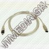 Olcsó FireWire ILink IEE1394 Cable4-6pin 1.4m silver (IT1663)