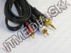 Olcsó Jack-2xRCA audio cable 1,5m *HQ* (IT11759)