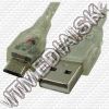 Olcsó USB - microUSB cable 30cm (IT7763)