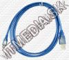 Olcsó USB A - 5p mini USB Cable 1.5m *blue* (IT5802)