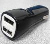 Olcsó Universal 12-24V Car charger Twin socket USB 1000 mA Black (BULK) (IT12698)