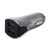 Olcsó Universal 12-24V Car charger Twin socket USB 3100mA *Silver* (IT13630)
