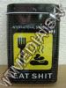 Olcsó Metal Cigarette Box 22x65x95mm *Eat Shit* (IT10119)