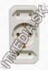 Olcsó SHUKO + 2x EURO Connector splitter (IT4680)