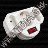 Olcsó Powerline Triple Connector splitter with Switch (IT8981)