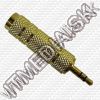 Olcsó Jack (6.3) - Jack (3.5) converter *GOLD* (IT7794)