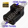 Olcsó HDMI female - HDMI *L* female coupler adapter (IT9435)
