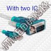 Olcsó USB to RS-232 compatible (serial) cable *Double IC* *WO adapter* (IT7876)