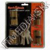Olcsó Springbak Cylinder Lock, 4-set 5-key 30x30mm (IT8307)