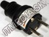 Olcsó Rubber Electric connector *PLUG* IP44 (IT2769)