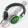 Olcsó Freestyle Fejhallgató (Mobil Headset) FH0033 Zöld (41810) (IT11636)