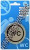 Olcsó Toilet Sign Self Adhesive 67mm *WC* (IT5527)